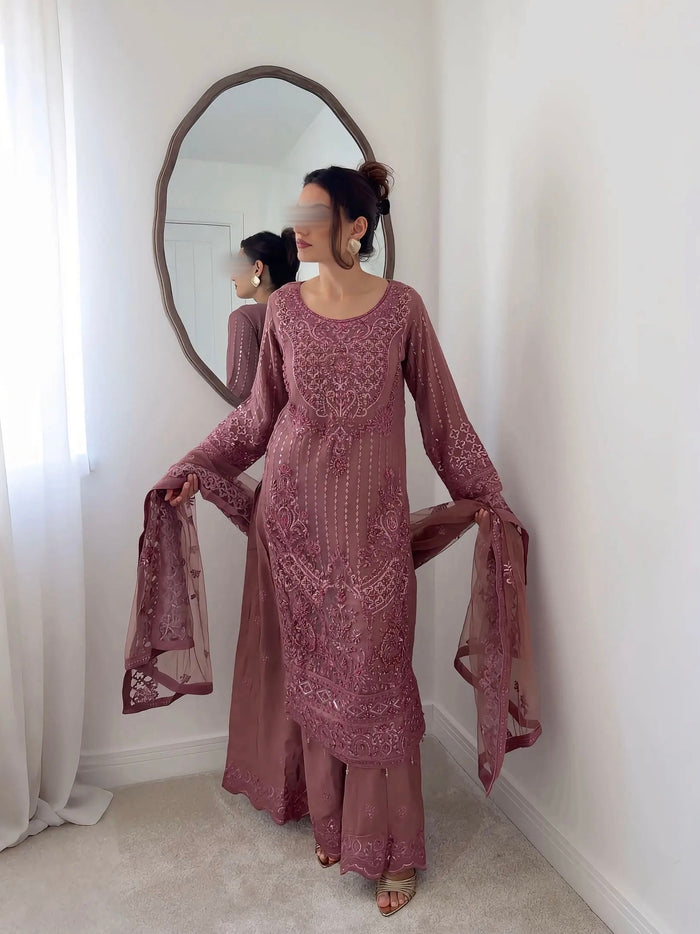 Chandi Raatein - Blush Pink