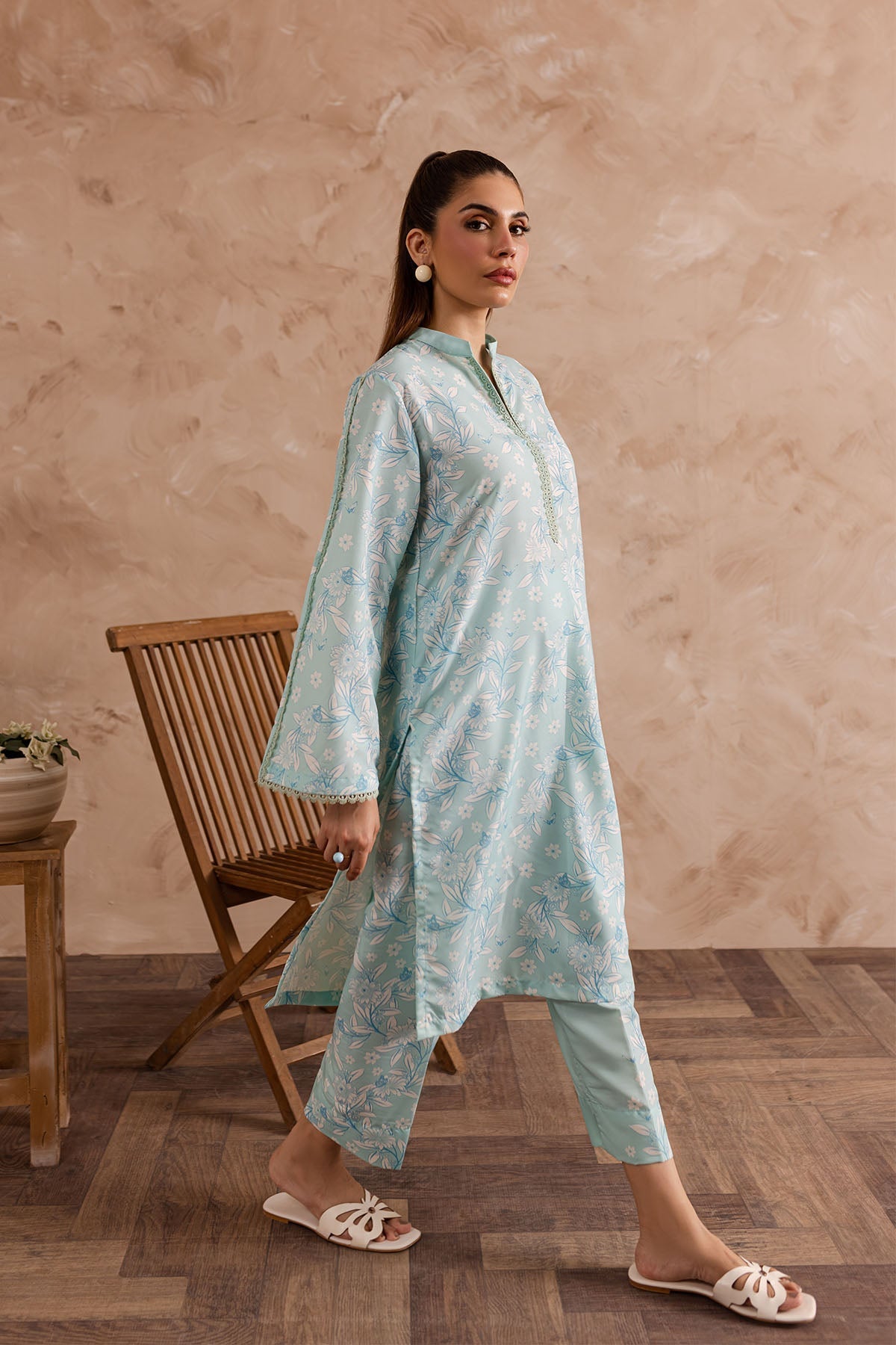 Satin Crepe 2pc Co Ord