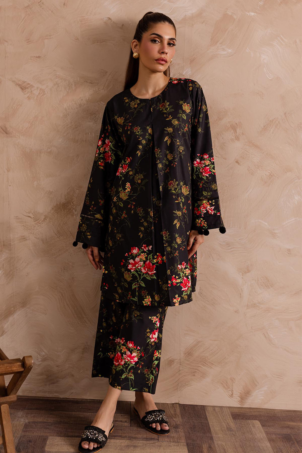 Satin Crepe 2pc Co Ord