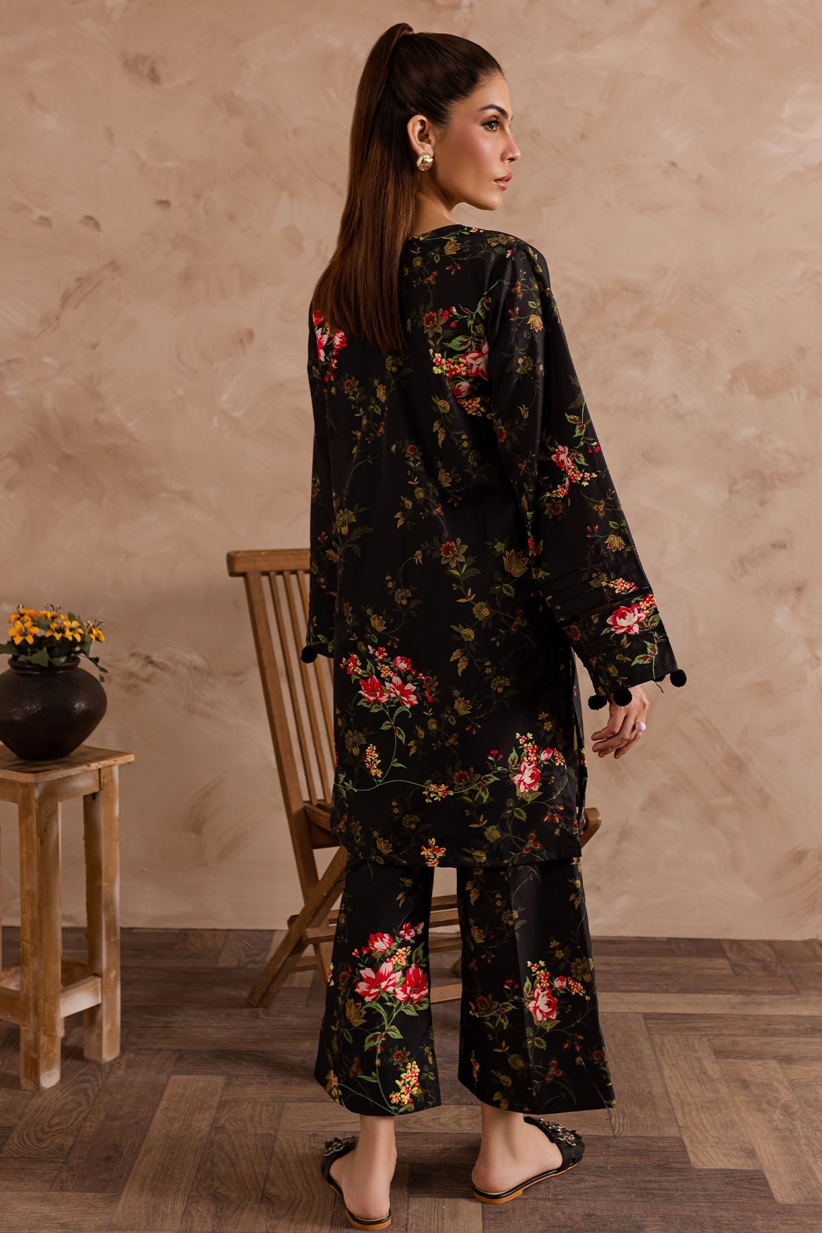 Satin Crepe 2pc Co Ord