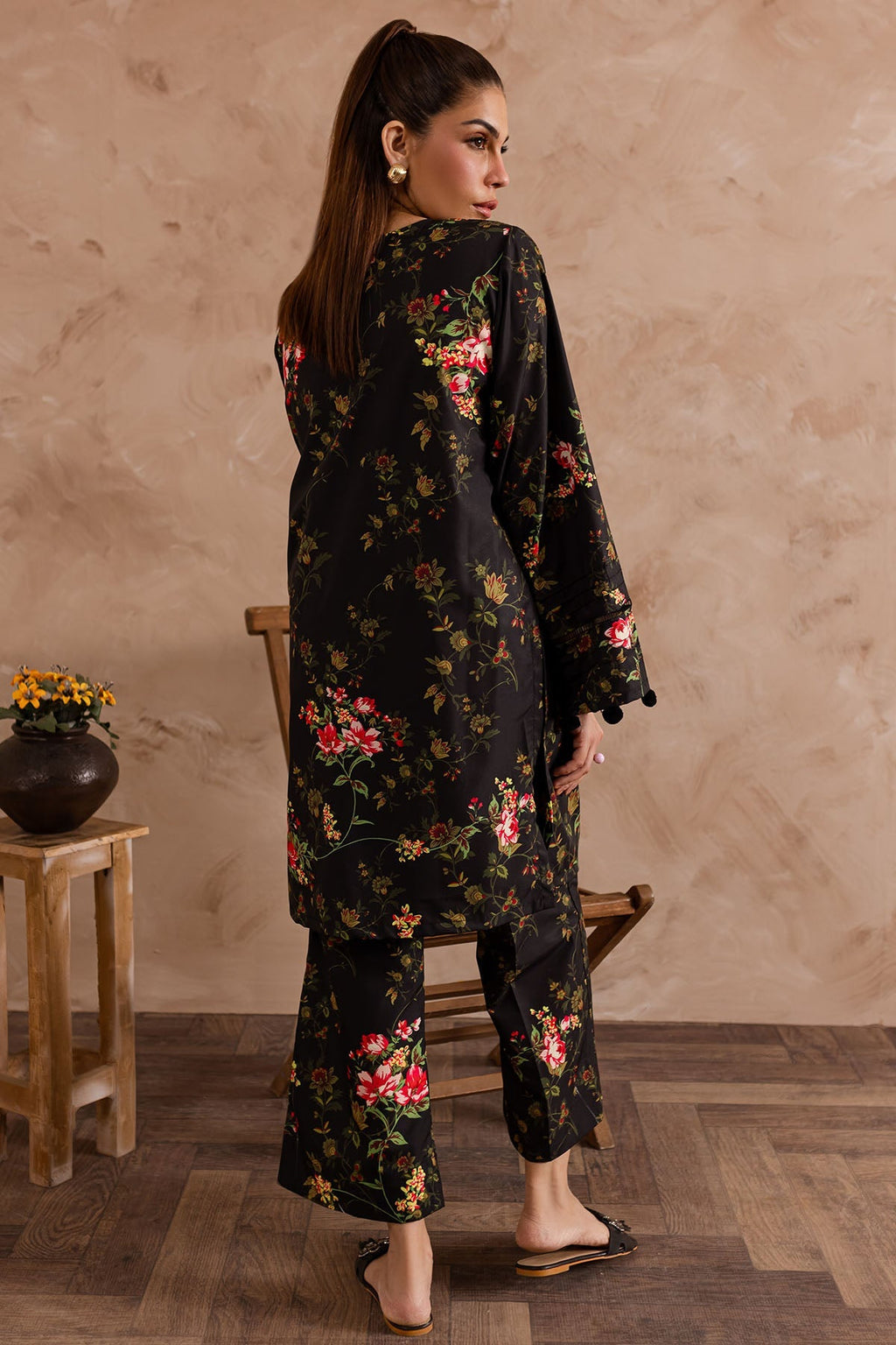 Satin Crepe 2pc Co Ord
