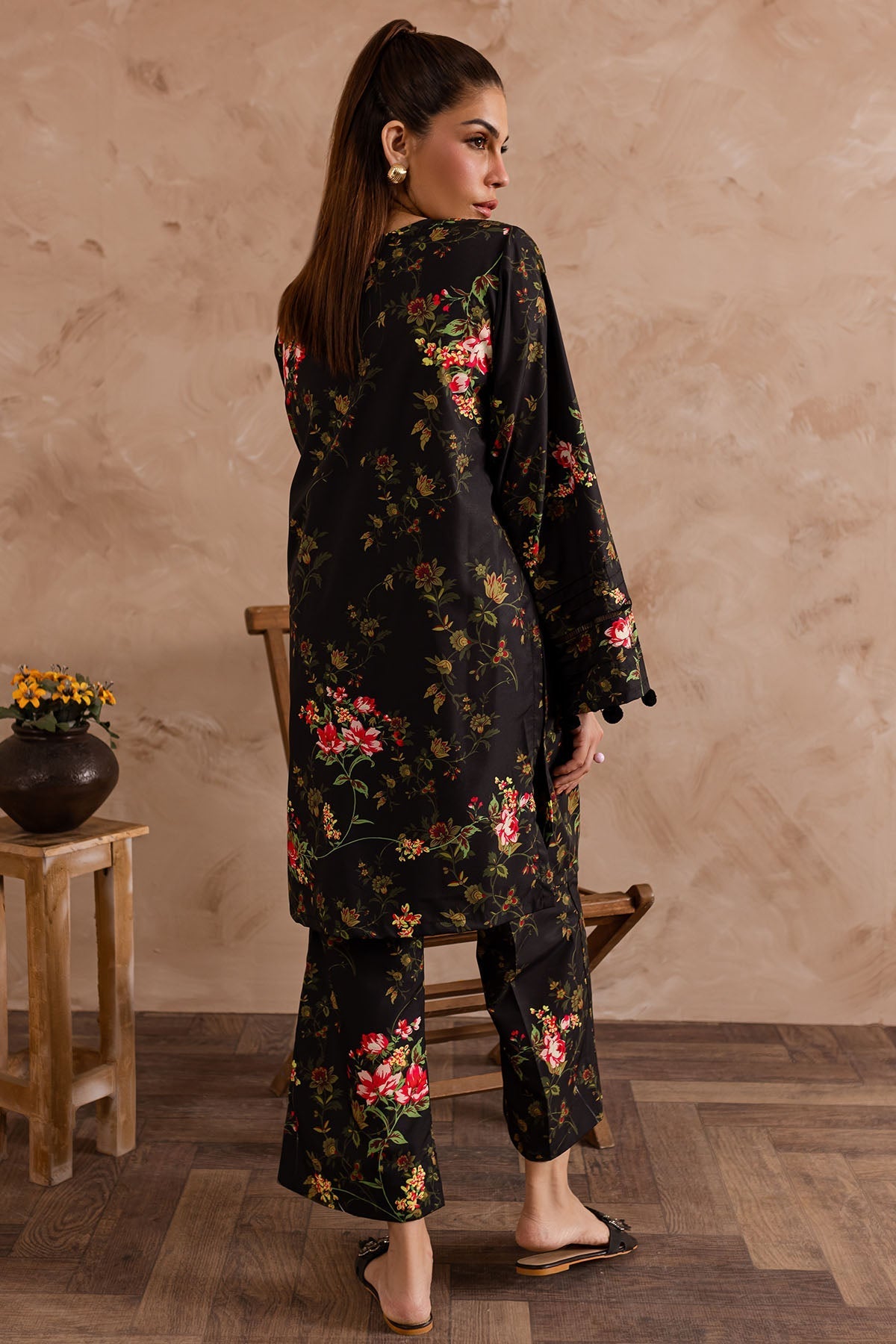 Satin Crepe 2pc Co Ord