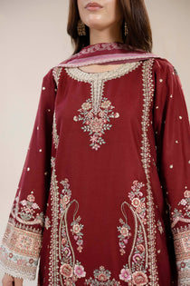 Ethnic - Maroon