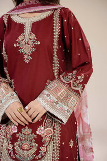 Ethnic - Maroon