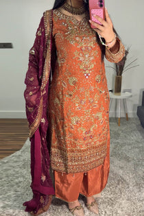 Mehndi Night - Burnt Orange