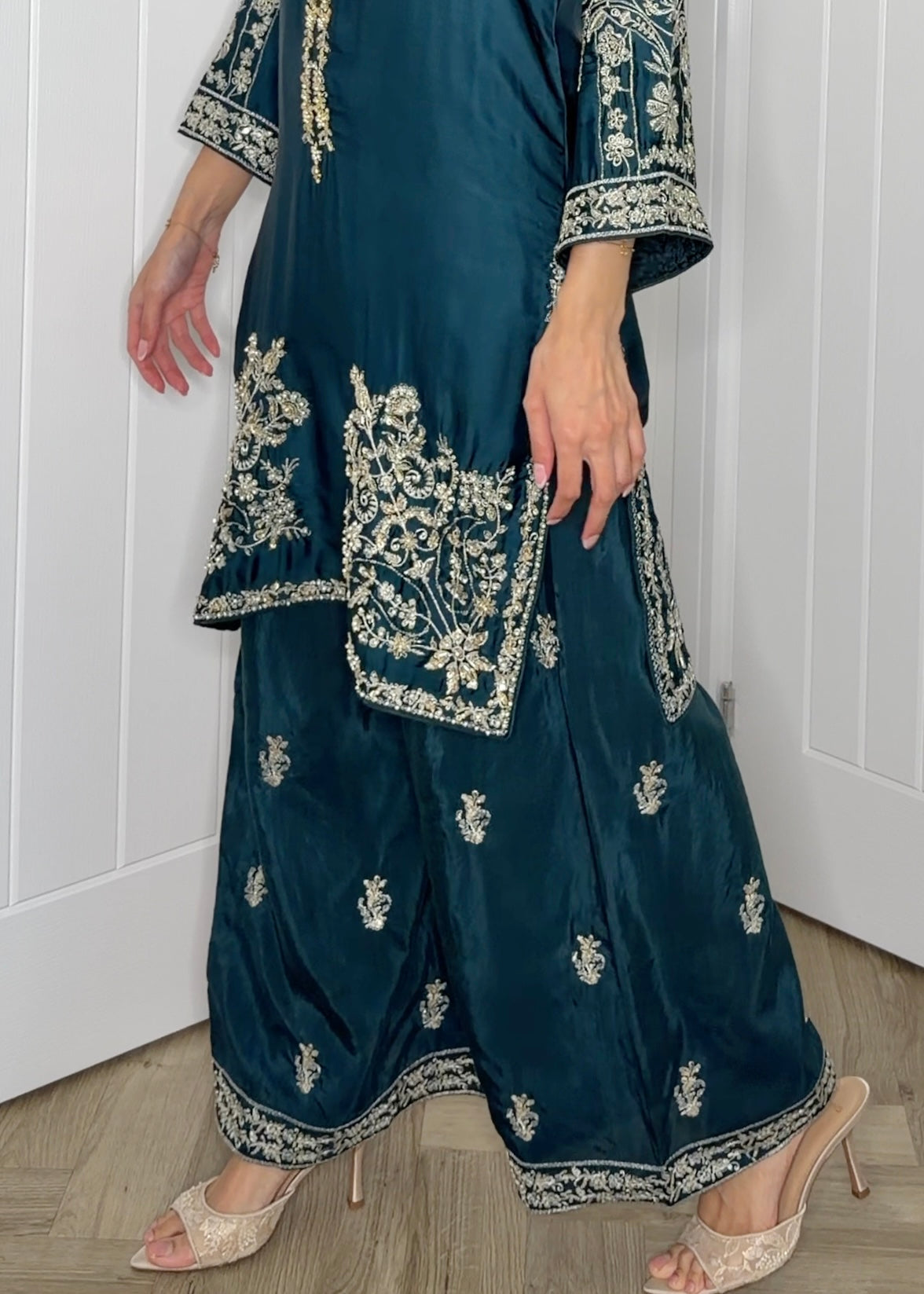 Sajni Peacock Teal