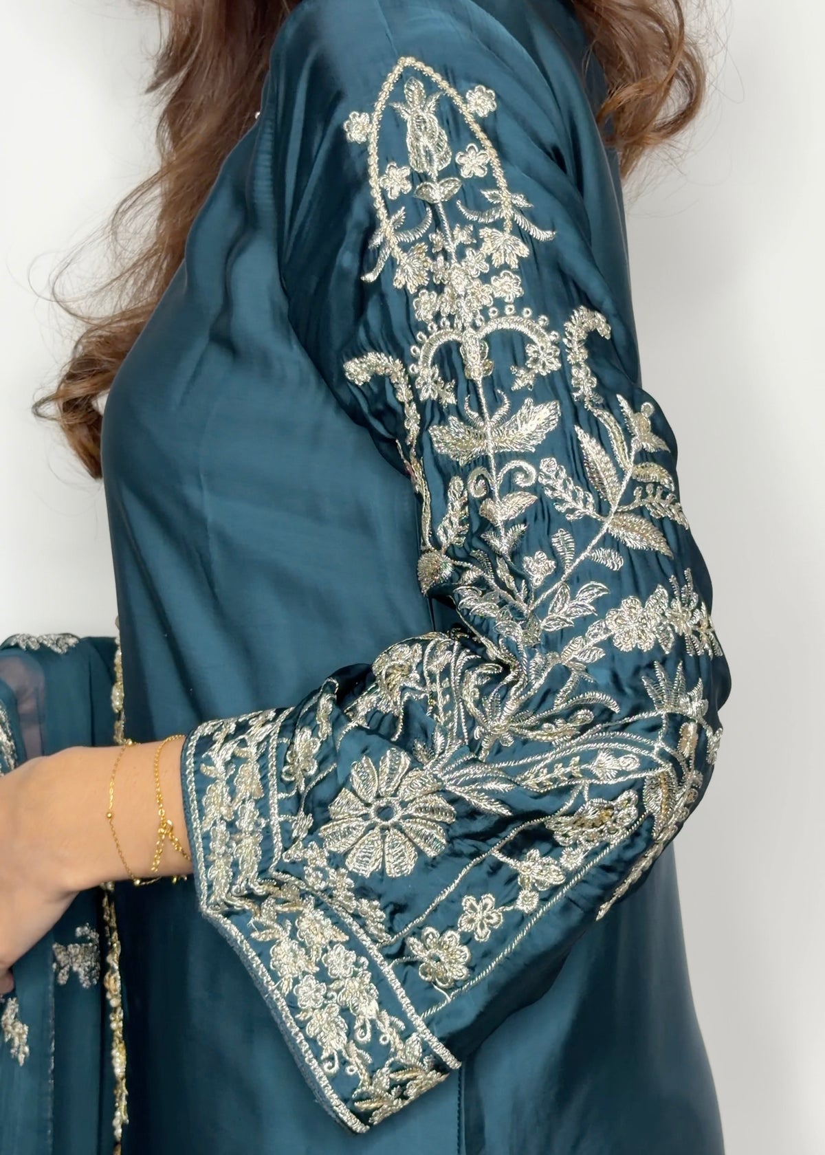 Sajni Peacock Teal