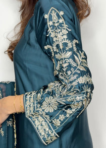 Sajni Peacock Teal