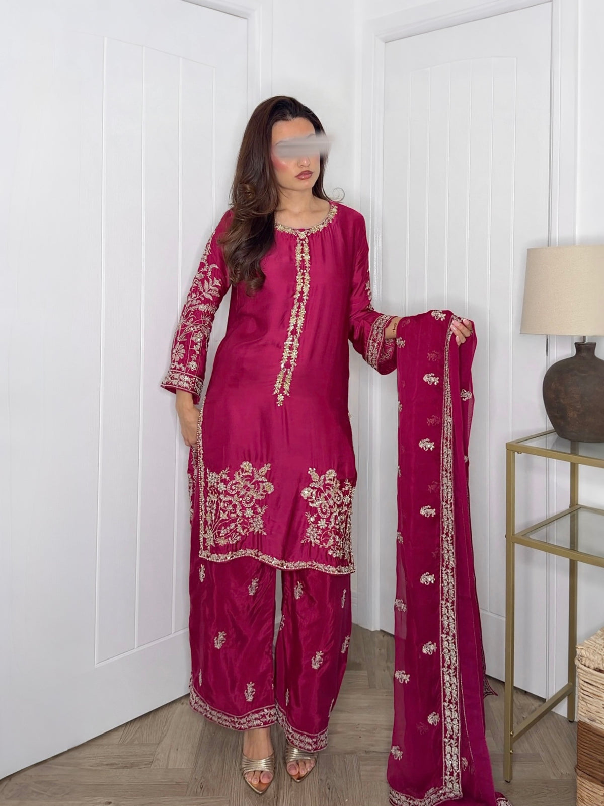 Sajni Raspberry Pink