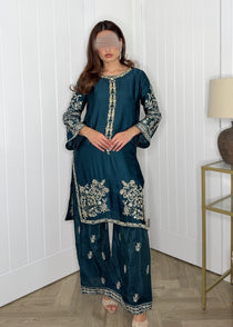 Sajni Peacock Teal
