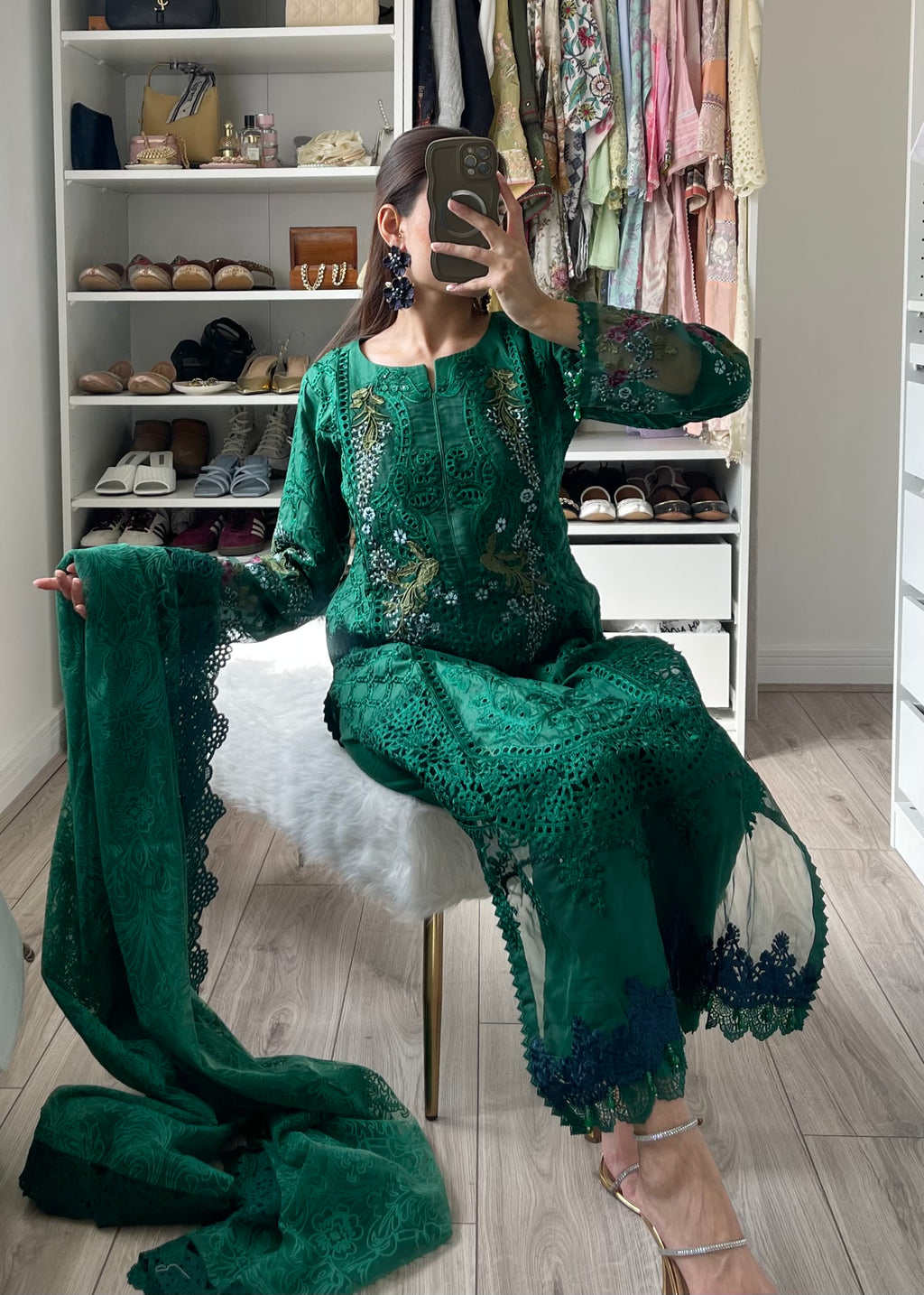Luxury Lawn 3pc Shalwar Kameez
