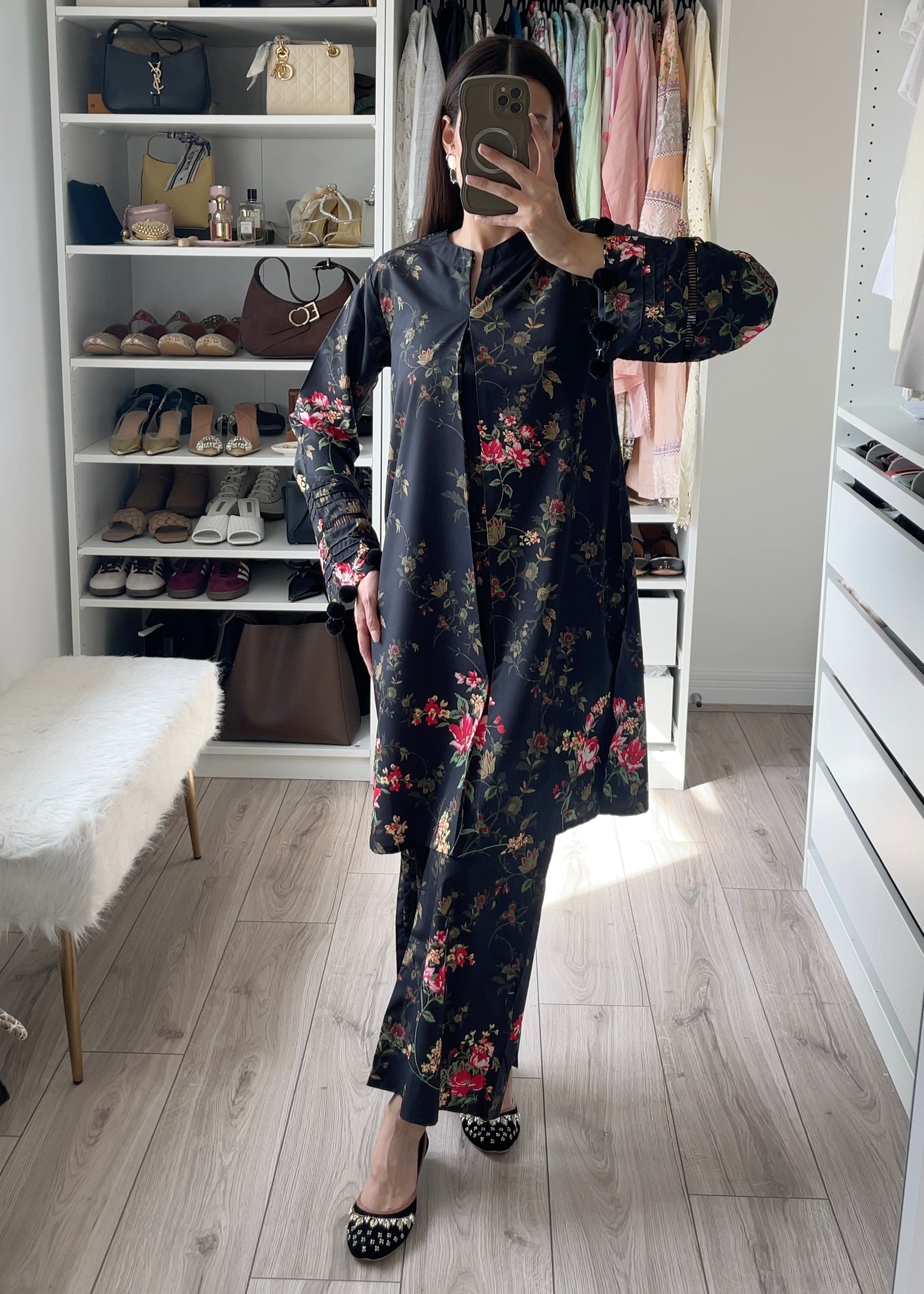 Satin Crepe 2pc Co Ord