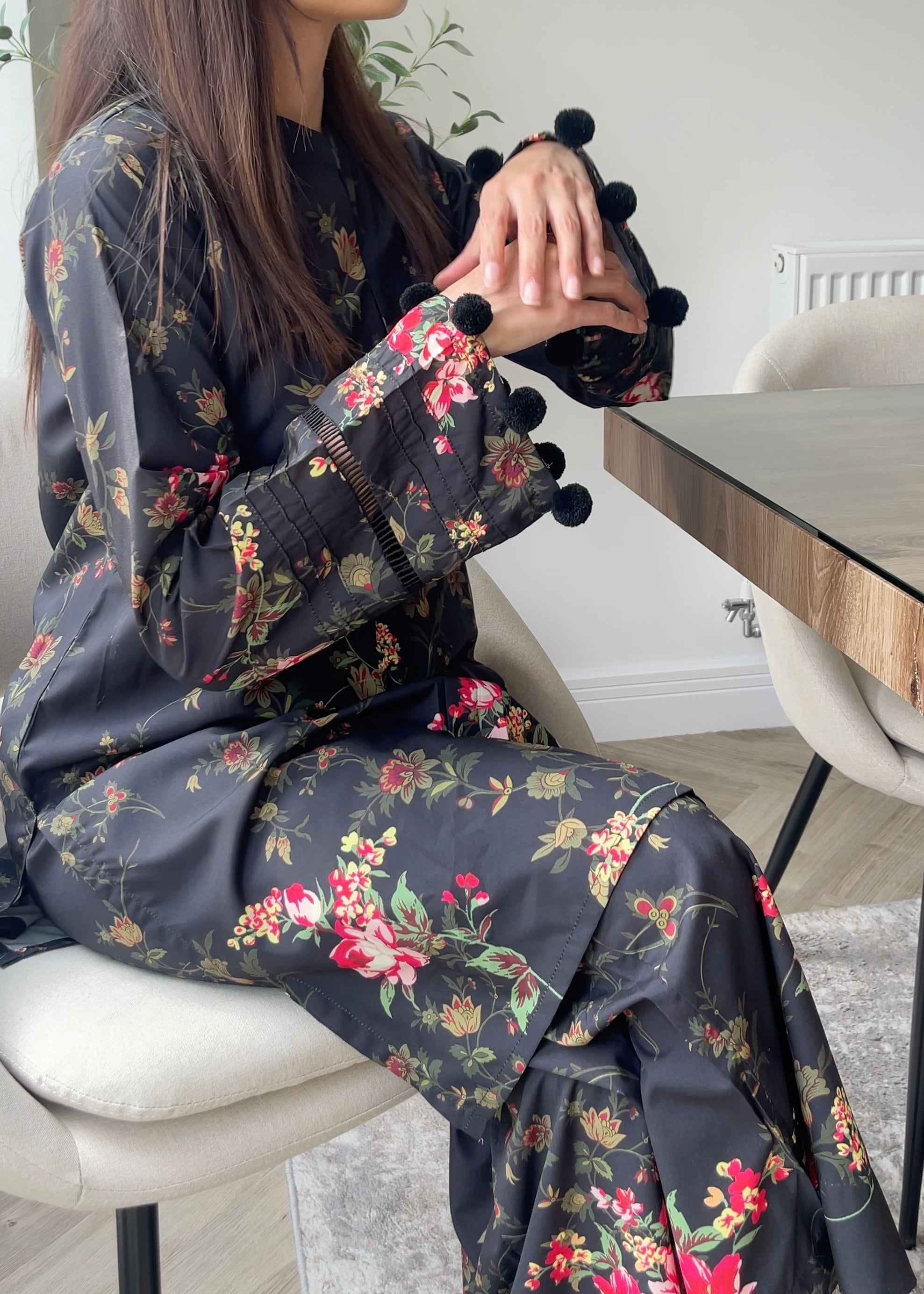 Satin Crepe 2pc Co Ord
