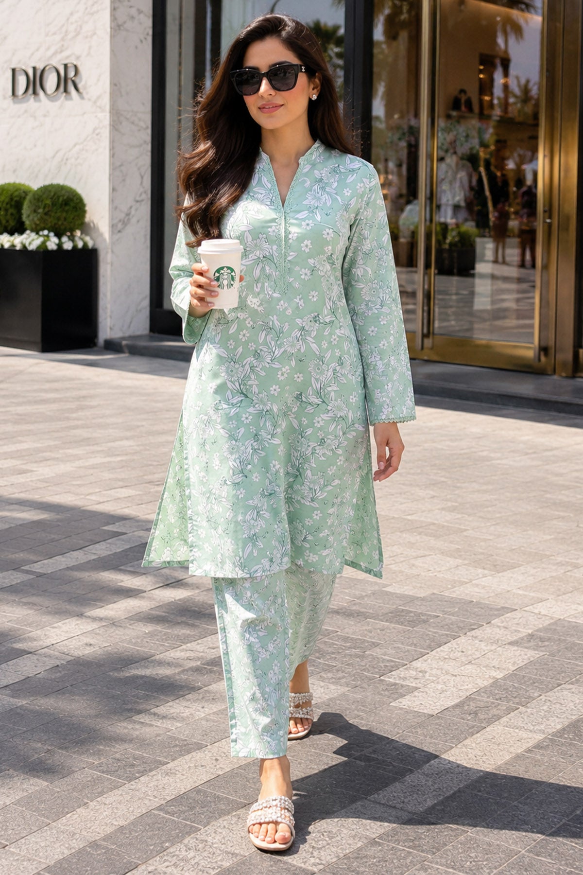 Floral affairs - Mint