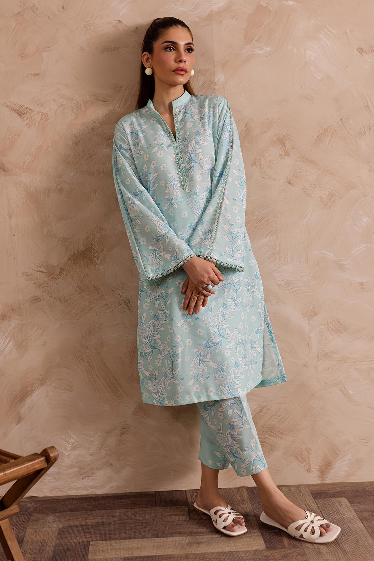 Satin Crepe 2pc Co Ord