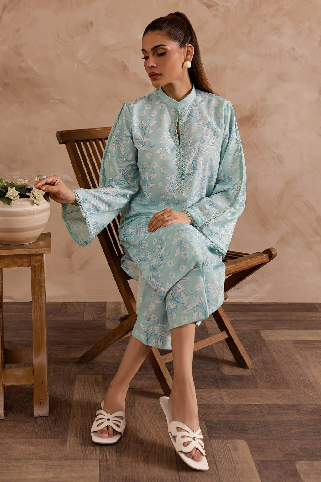 Satin Crepe 2pc Co Ord