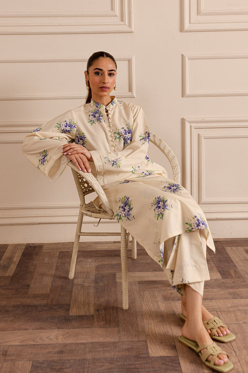 Satin Crepe 2pc Co Ord
