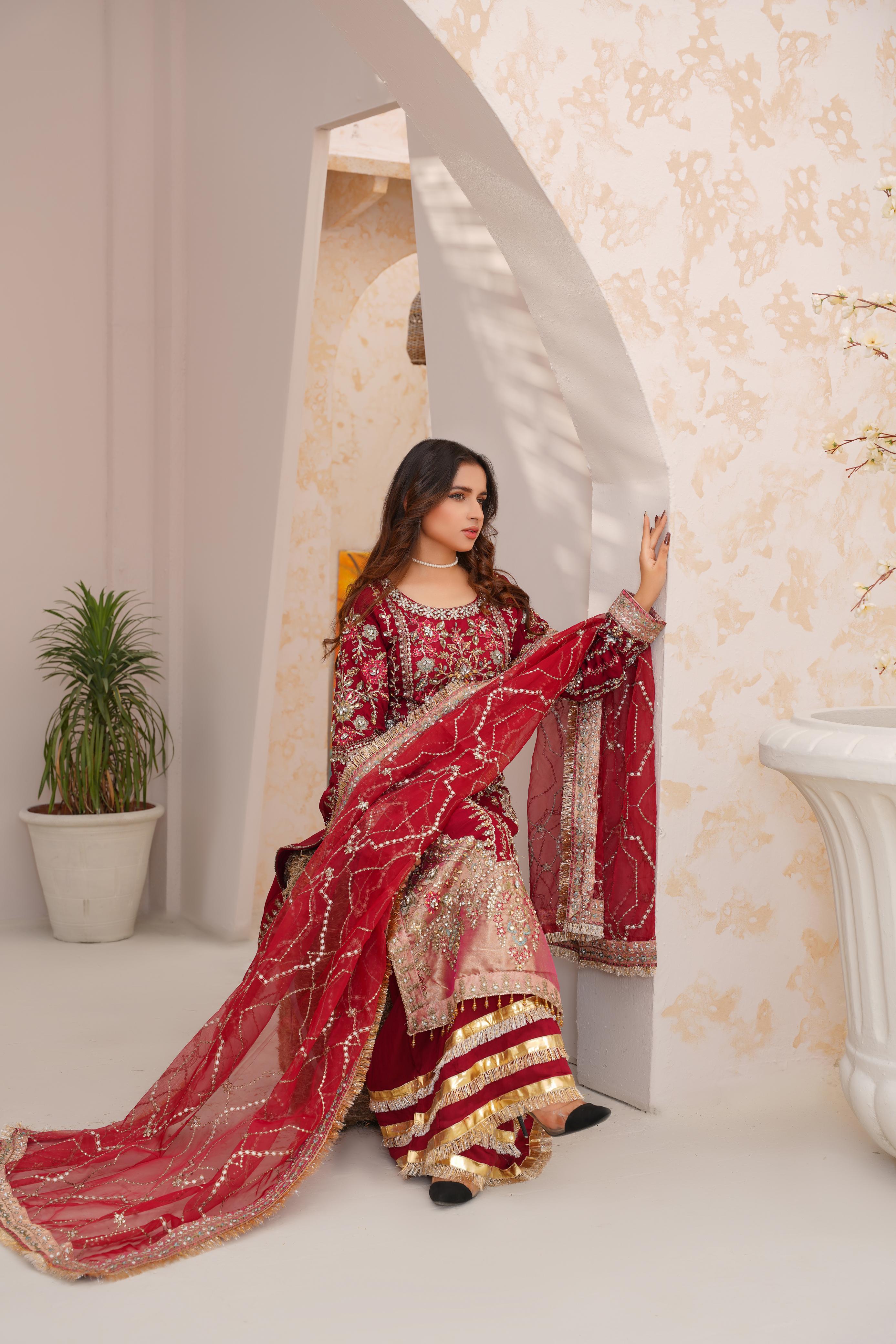 Elegant Chiffon 3pc Suit