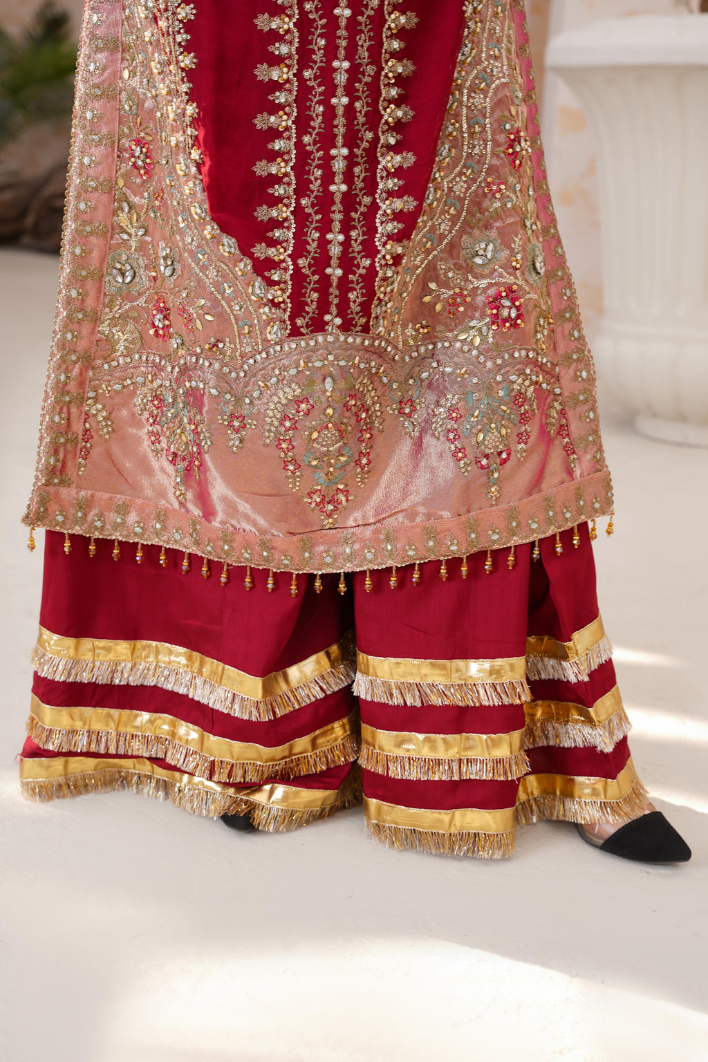 Elegant Chiffon 3pc Suit