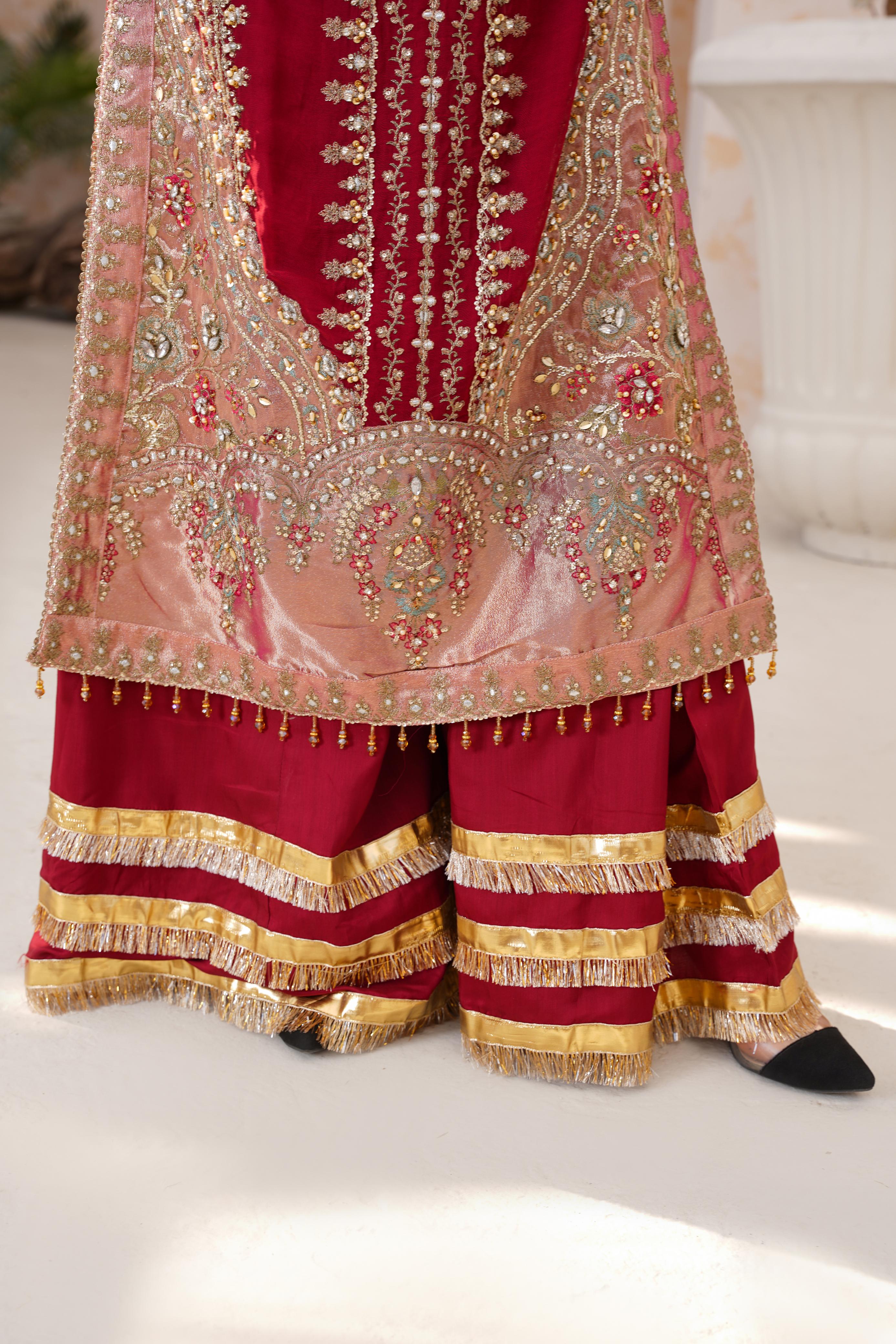 Elegant Chiffon 3pc Suit