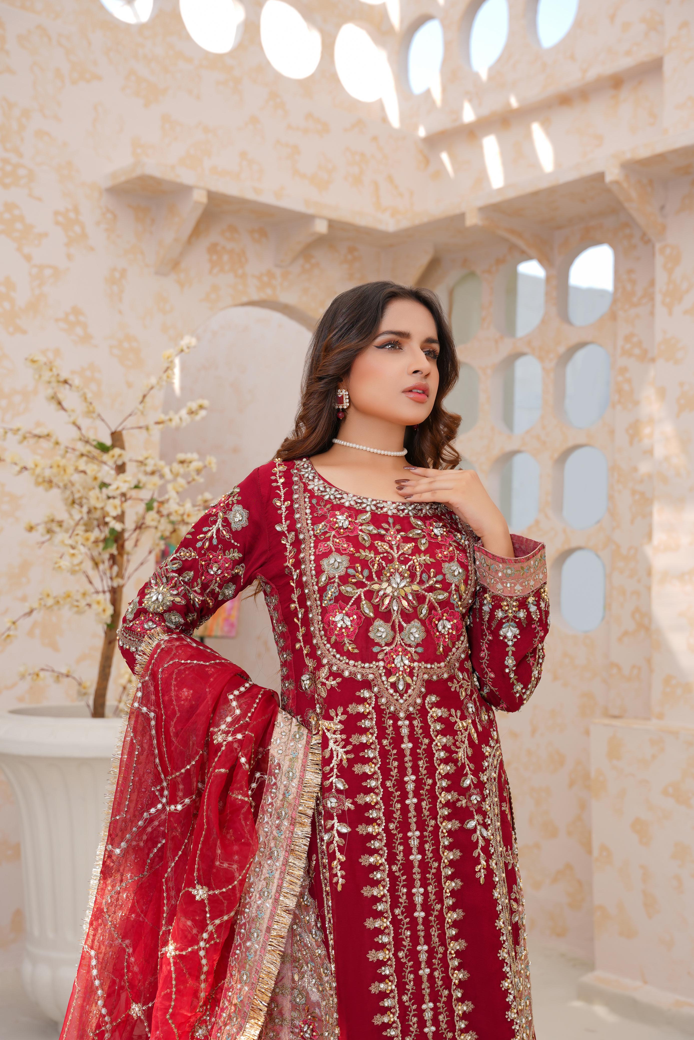 Elegant Chiffon 3pc Suit