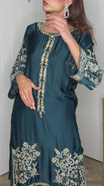 Sajni Peacock Teal